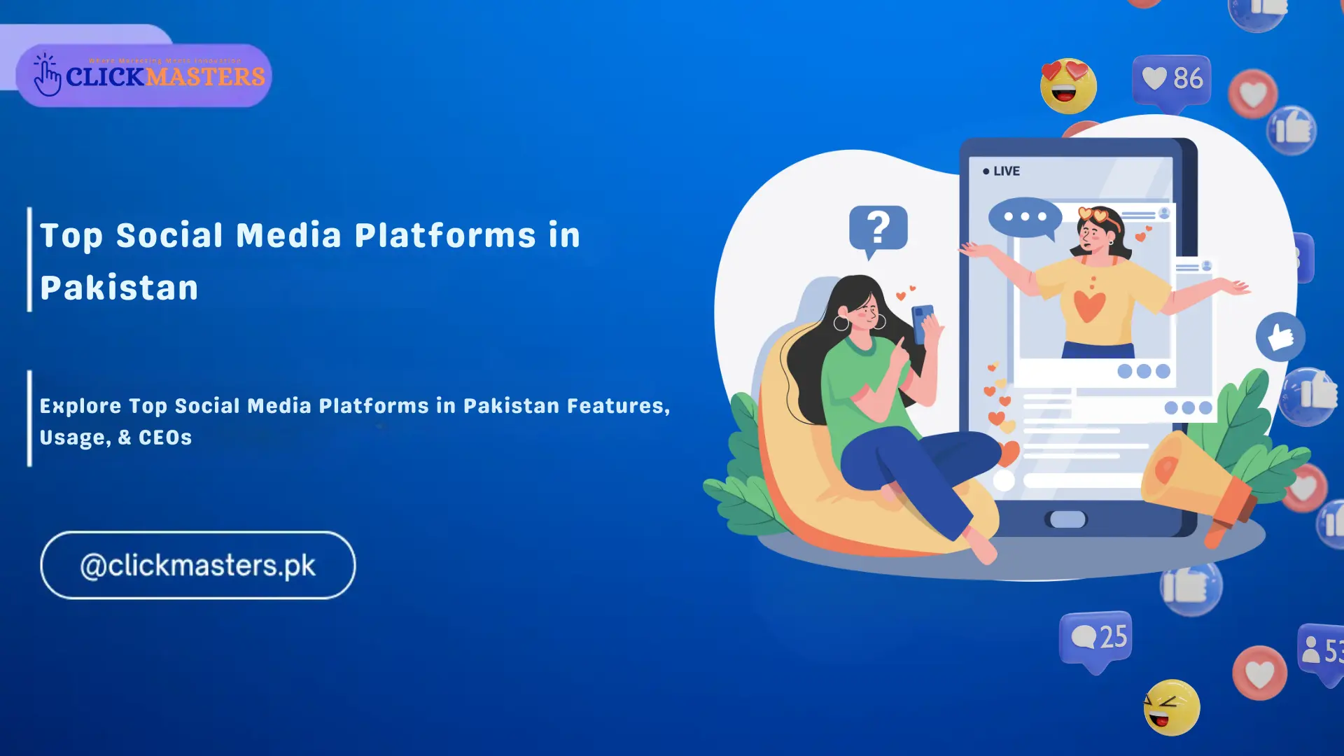 social media platforms in pakistan