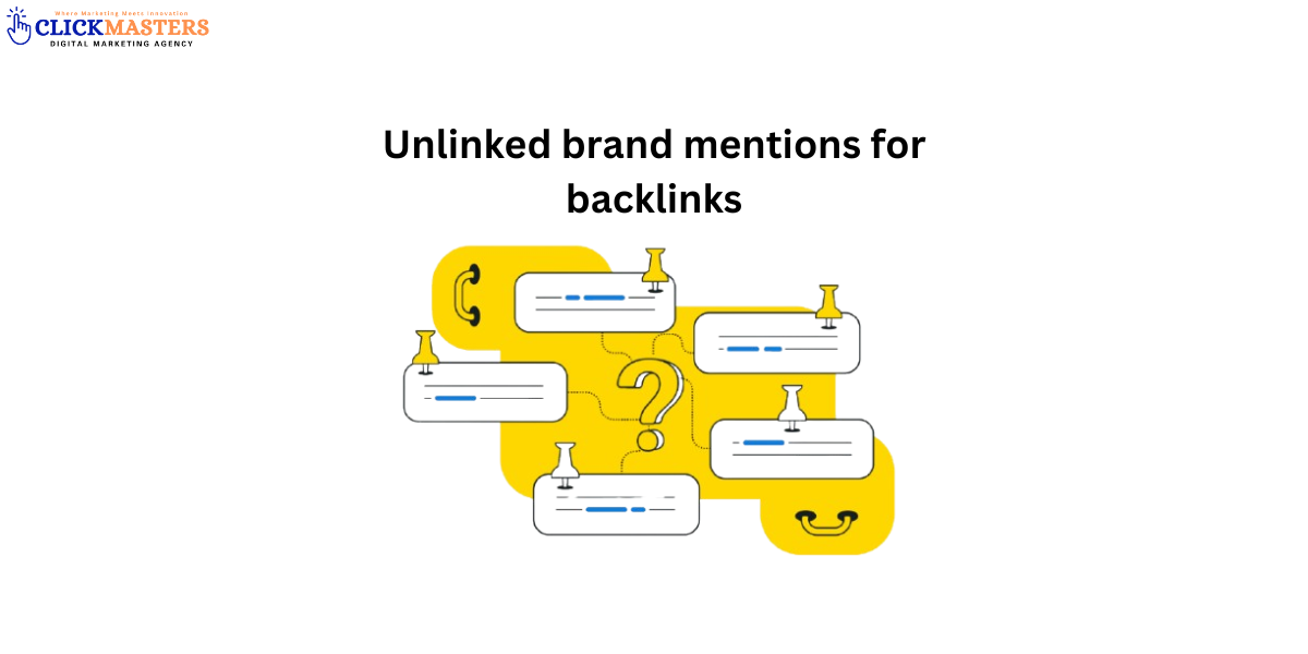 Unlinked brand mentions for backlinks