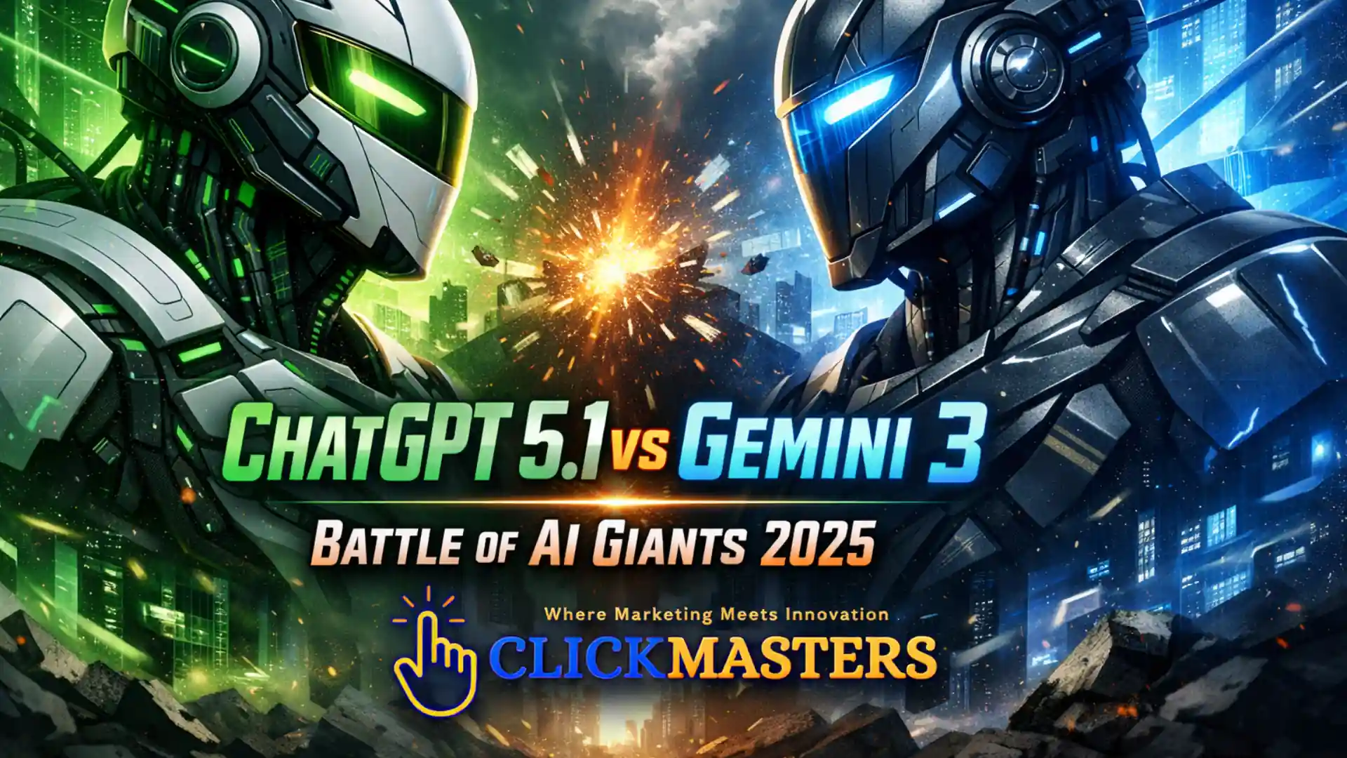 ChatGPT 5.1 vs Gemini 3: Battle of AI Giants 2025
