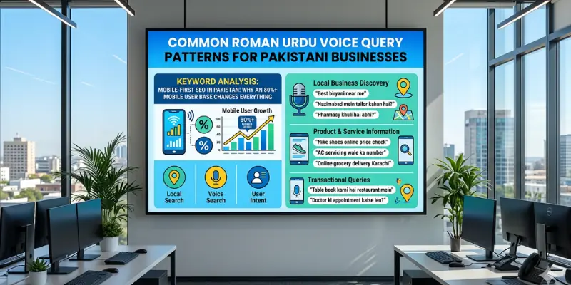Common Roman Urdu Voice Query Patterns for Pakistani Businesses