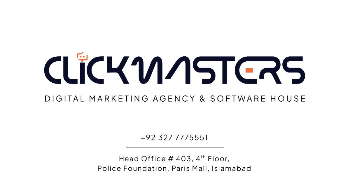 Best Digital Marketing Agency in Pakistan - Clickmasters