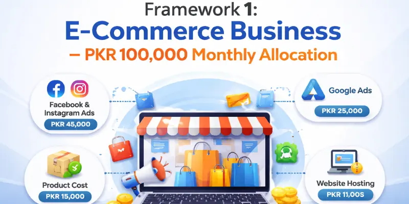 Framework 1 E Commerce Business — PKR 100000 Monthly Allocation
