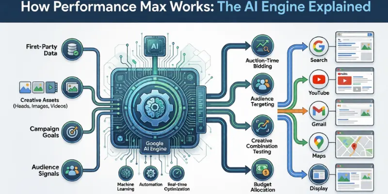 How Performance Max Works The AI Engine How Performance Max Works The AI Engine
