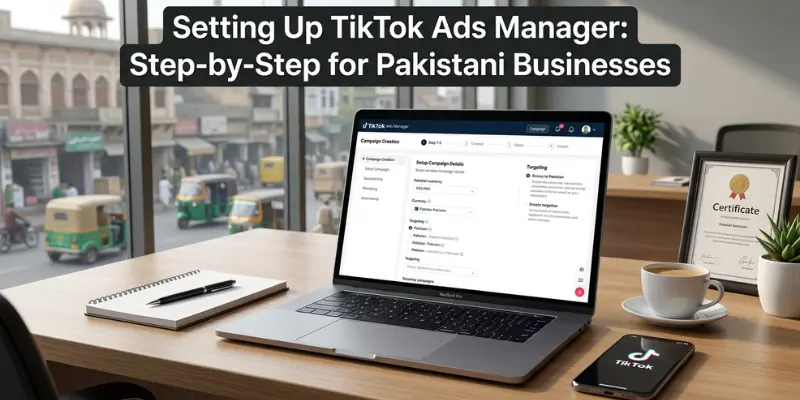 Setting Up TikTok Ads Manager Step by Step for Pakistani Businesses
