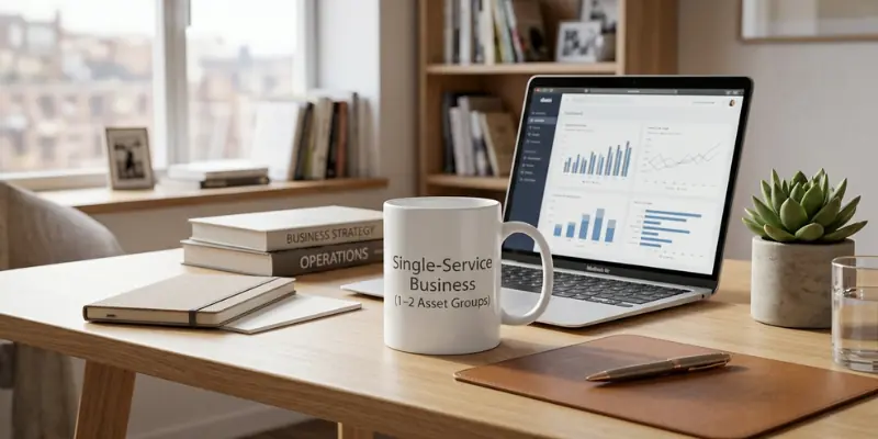 Single Service Business 1–2 Asset Groups Single Service Business 1–2 Asset Groups