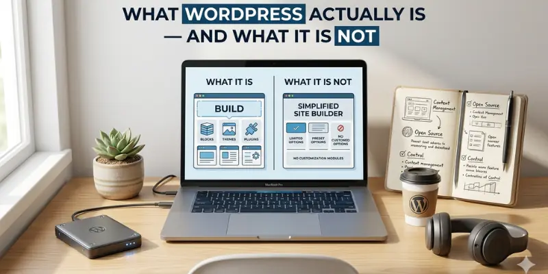 What WordPress Actually Is — And What It Is Not