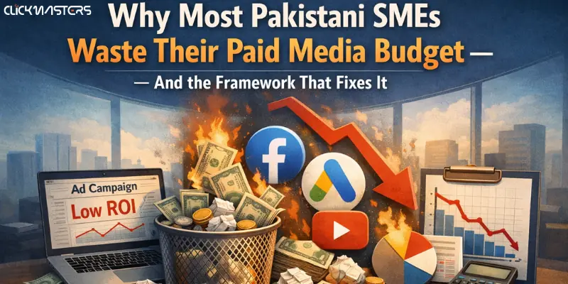 Why Most Pakistani SMEs Waste Their Paid Media Budget — And the Framework That Fixes It