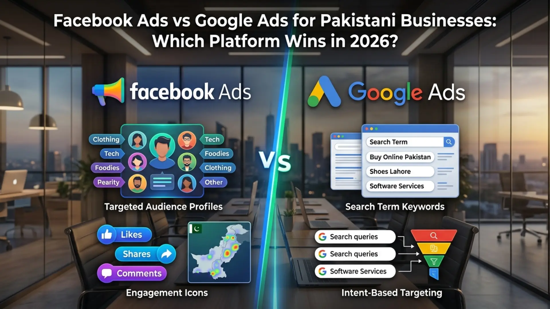 Facebook Ads vs Google Ads