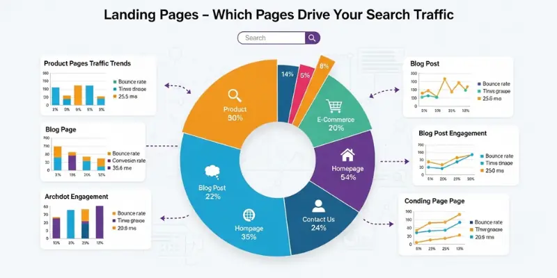 Landing Pages — Which Pages Drive Your Search Traffic