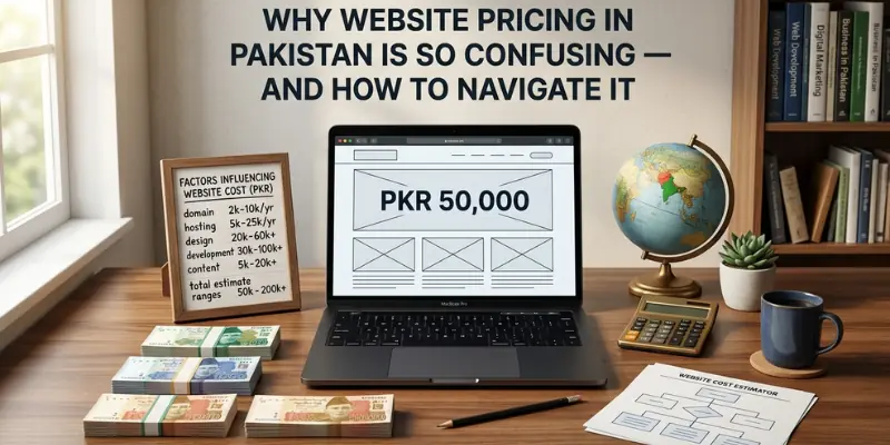 Why Website Pricing in Pakistan Is So Confusing — And How to Navigate It Why Website Pricing in Pakistan Is So Confusing — And How to Navigate It