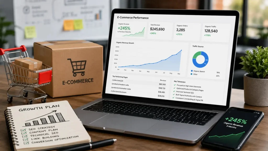 Case Study How We Grew an E-Commerce 245% in 9 Months (1)
