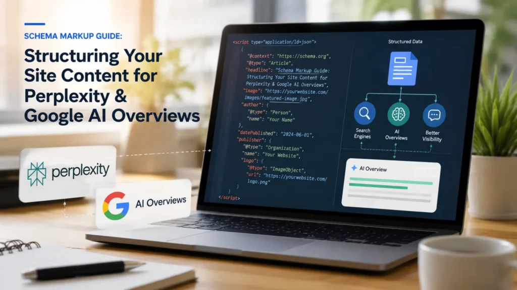 Schema Markup Guide Structuring Your Site Content for Perplexity & Google AI Overviews