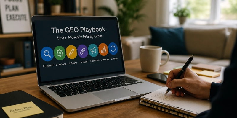 The GEO Playbook Seven Moves in Priority Order 1