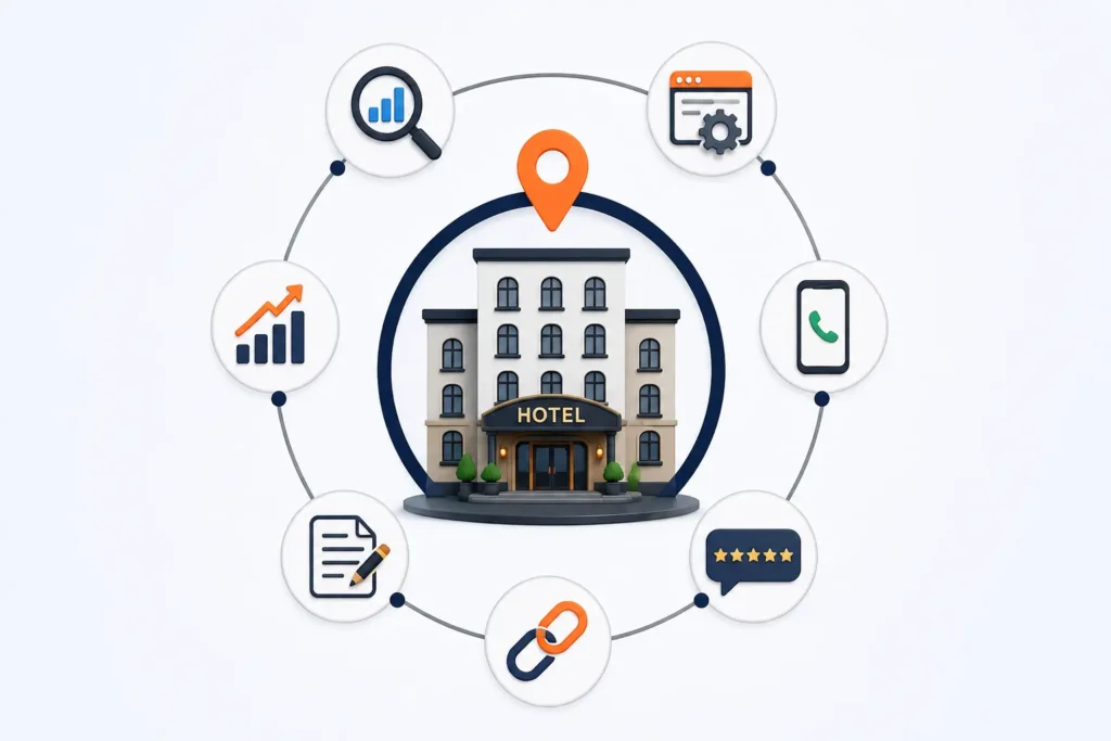 How Clickmasters Delivers Our SEO for Hotels Services