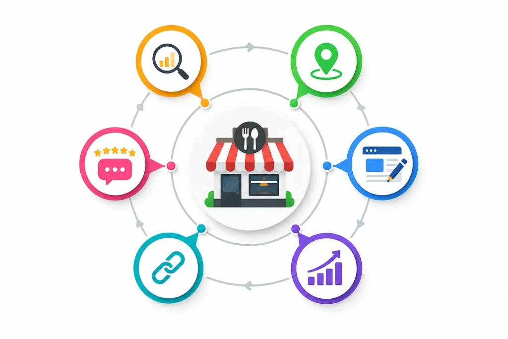 How Clickmasters Delivers Our SEO for Restaurants Services
