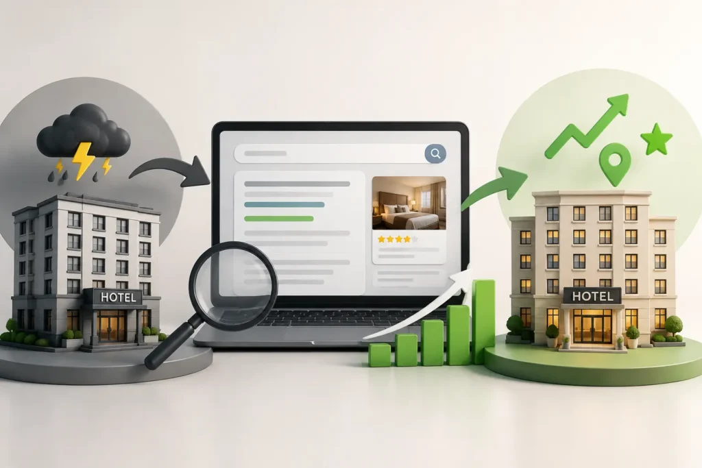 How Clickmasters Solves Hotel SEO Problems