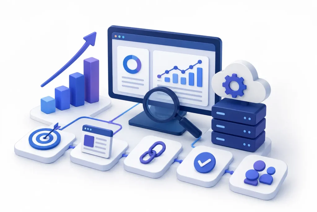 SaaS SEO process