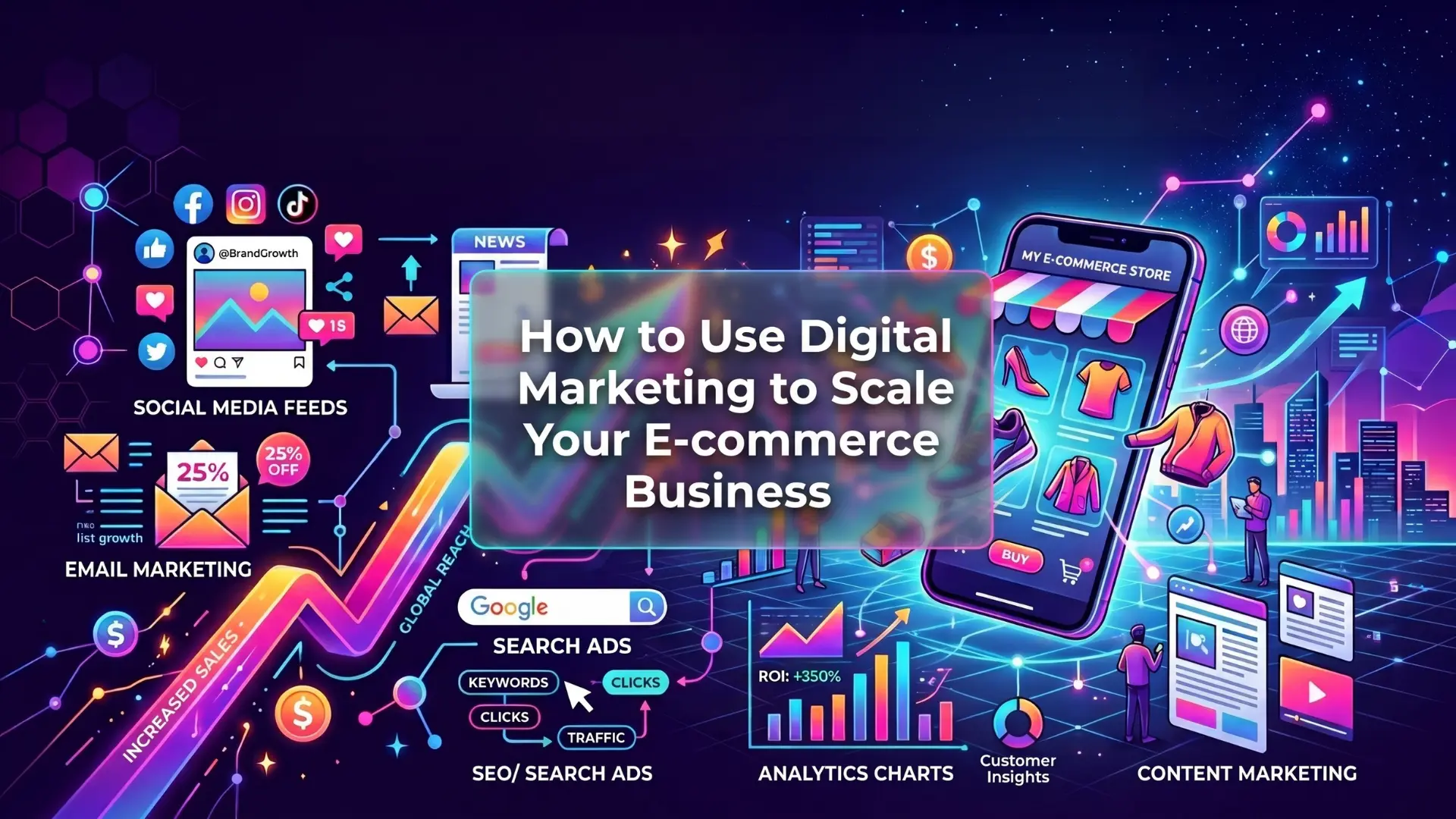 How to Use Digital Marketing to Scale Your E-commerce Business